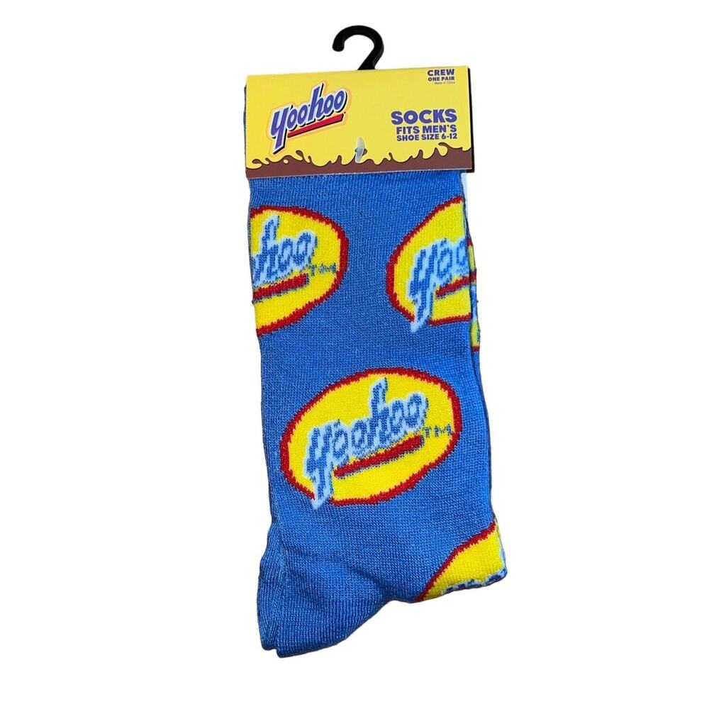 Yoohoo Novelty Crew Socks by Odd Sox | Casual Socks | Men's Socks